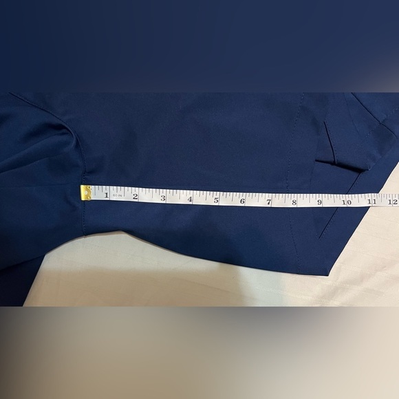 BCG Shorts Mens 40W Navy Blue Chinos Golf Casual Golfer Flat Front Outdoor Adult - Picture 6 of 8